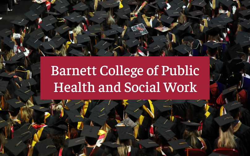 Barnett College of Public Health and School of Social Work Graduation