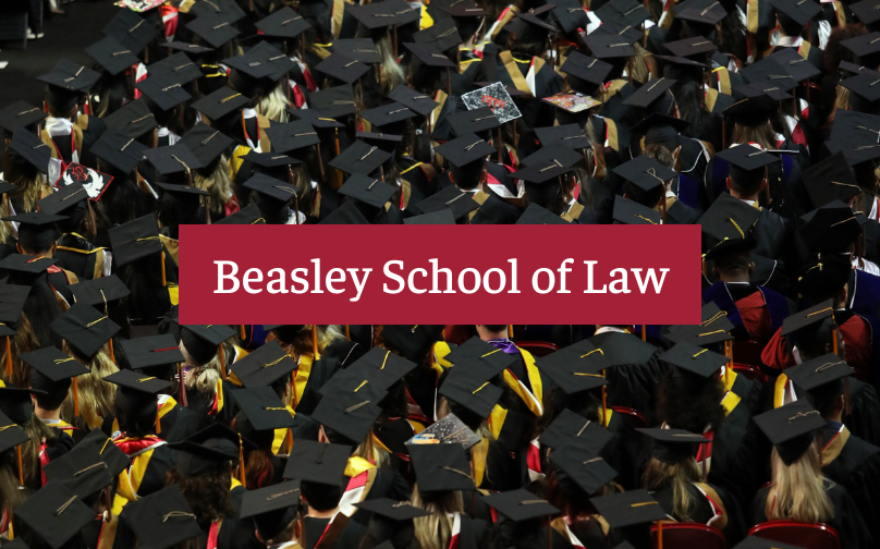 Beasley School of Law Graduation